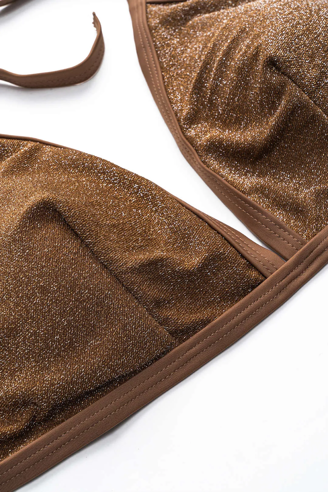 Plus størrelse ruched binding bikini sæt sold by Micas product image thumbnail 3