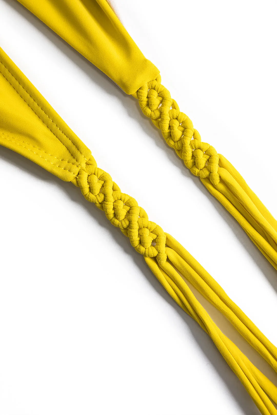 Ruched Tie Back Strappy Bikini Set sold by Micas product image thumbnail 5