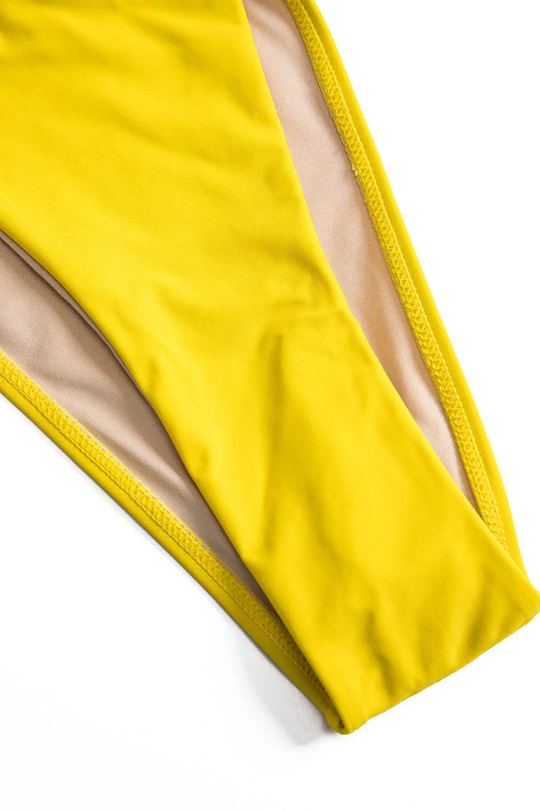 Ruched Tie Back Strappy Bikini Set sold by Micas product image thumbnail 4