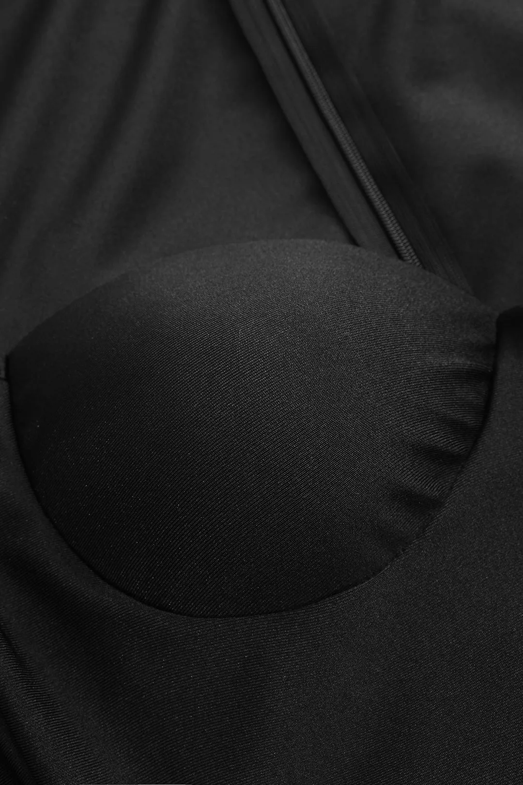 Ruched lynlås bustier langærmet jumpsuit sold by Micas product image thumbnail 5