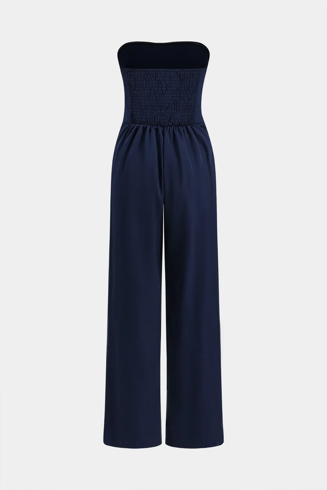 Ruched bred ben stropløs jumpsuit sold by Micas product image thumbnail 2