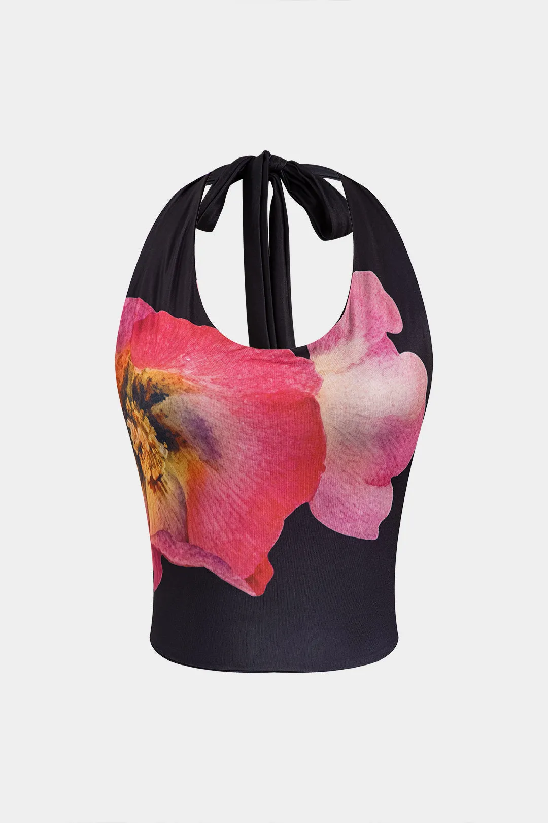 Blomsterprint bind tank top og nederdel sæt sold by Micas product image thumbnail 2
