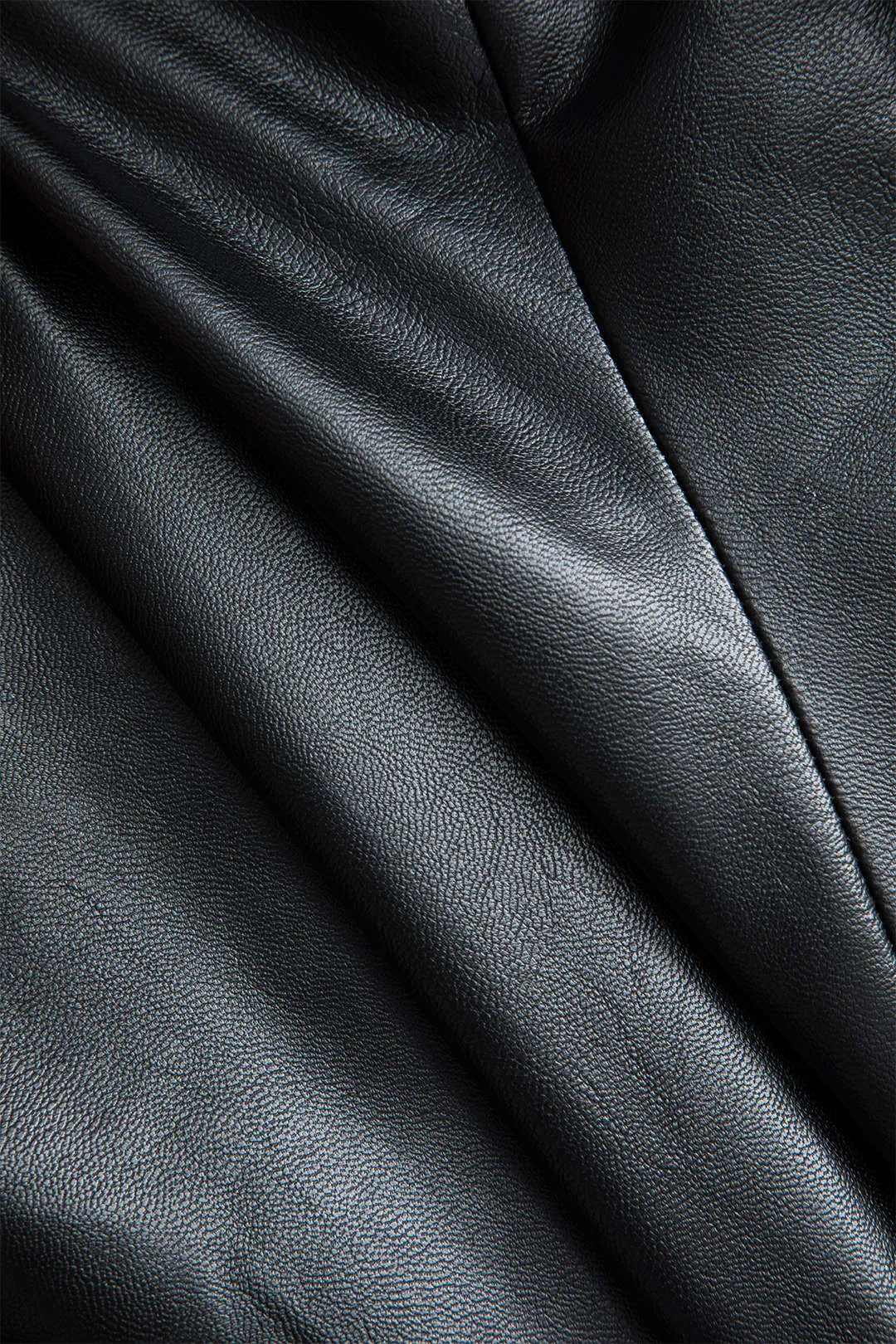 Faux læder knap klap lomme langærmet blazer sold by Micas product image thumbnail 4