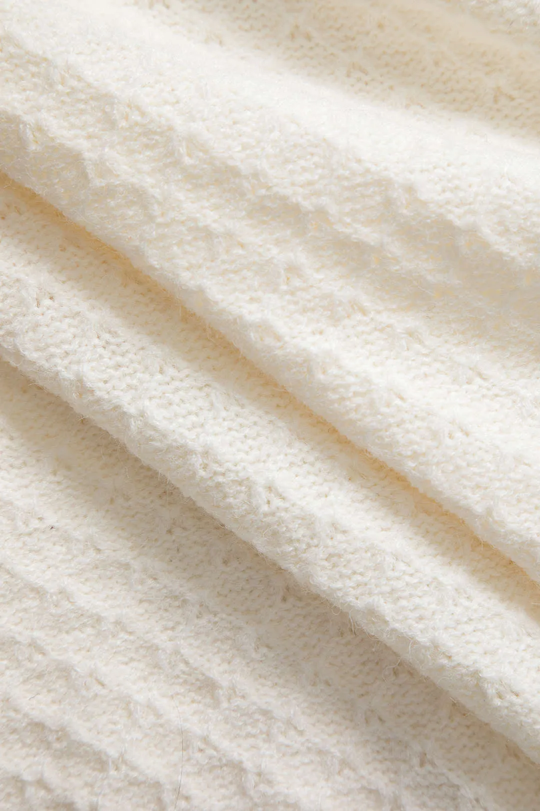 Kontrast Knit -knap Fake Pocket Longærmet Cardigan sold by Micas product image thumbnail 3