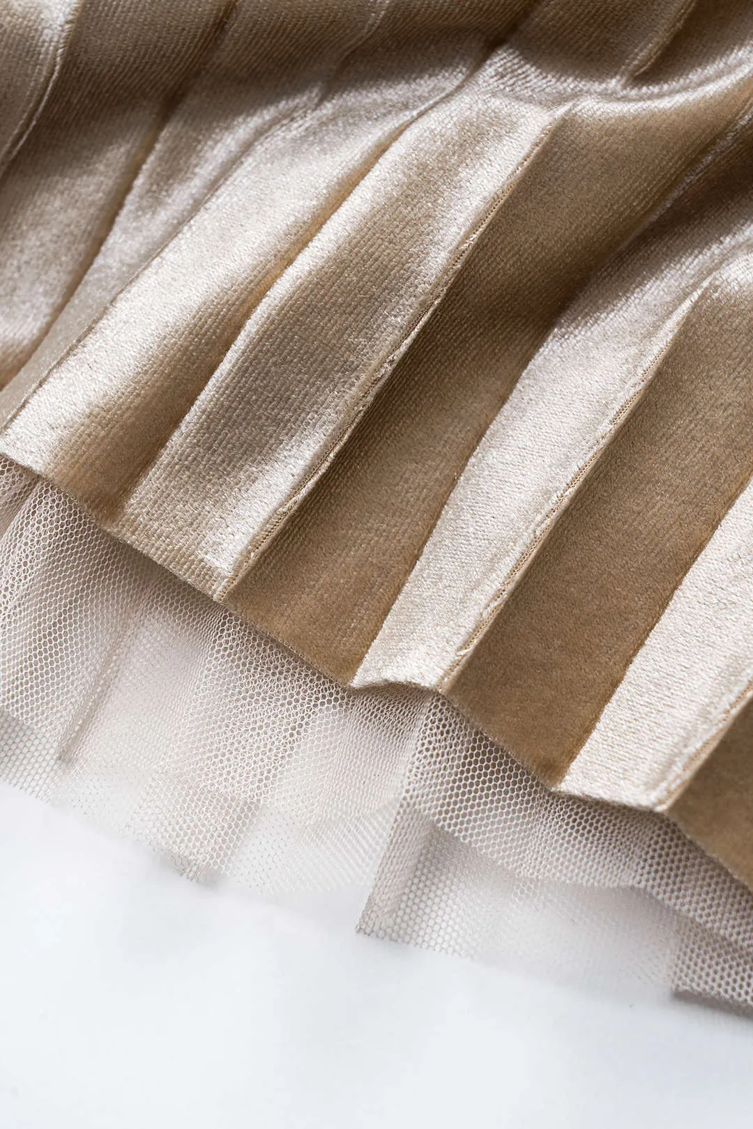 Velvet plisseret nederdel sold by Micas product image thumbnail 4