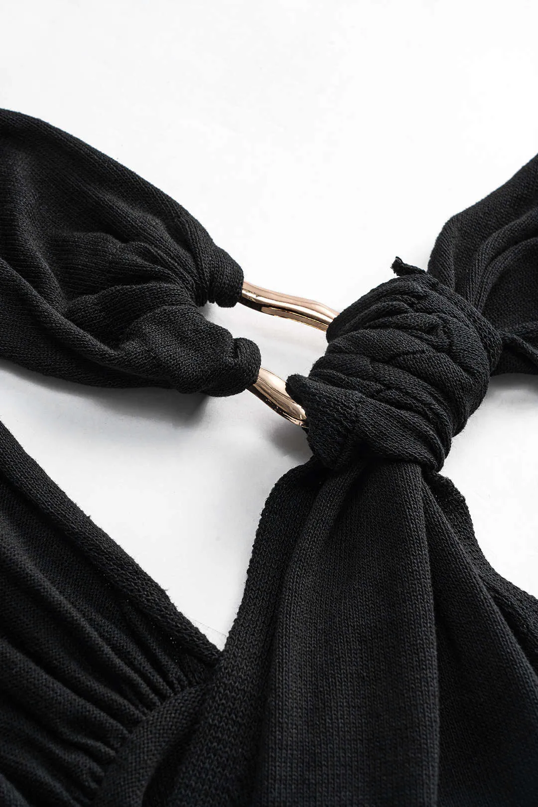 Metallisk ruched cami top sold by Micas product image thumbnail 3