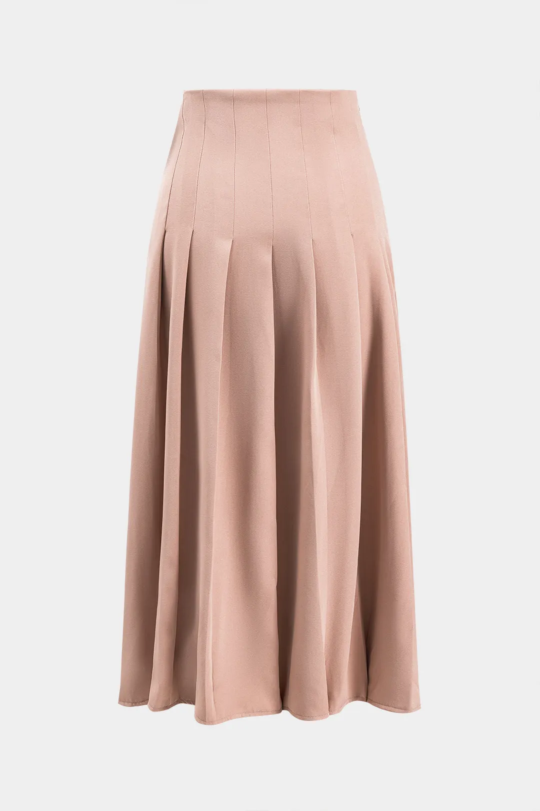 Knap klap lomme ærmeløs top og plisseret spalte nederdel sæt sold by Micas product image thumbnail 5