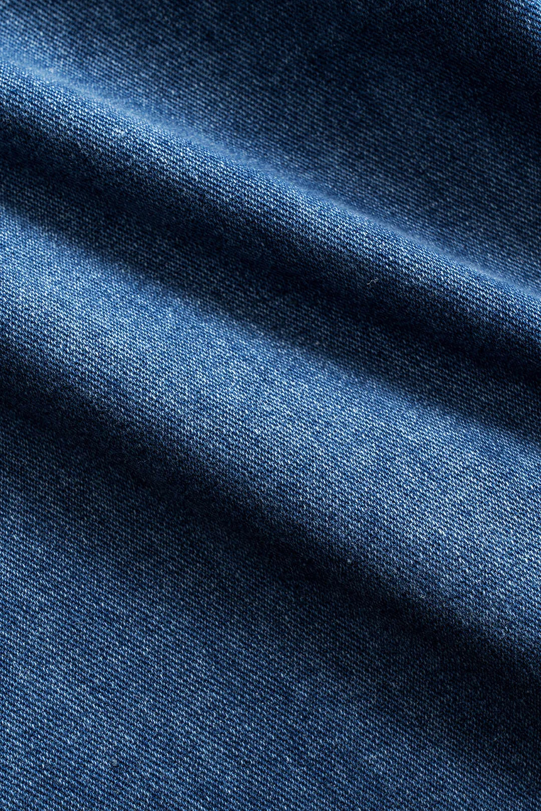 Denim plisseret knap patchwork blussede ben jeans sold by Micas product image thumbnail 5