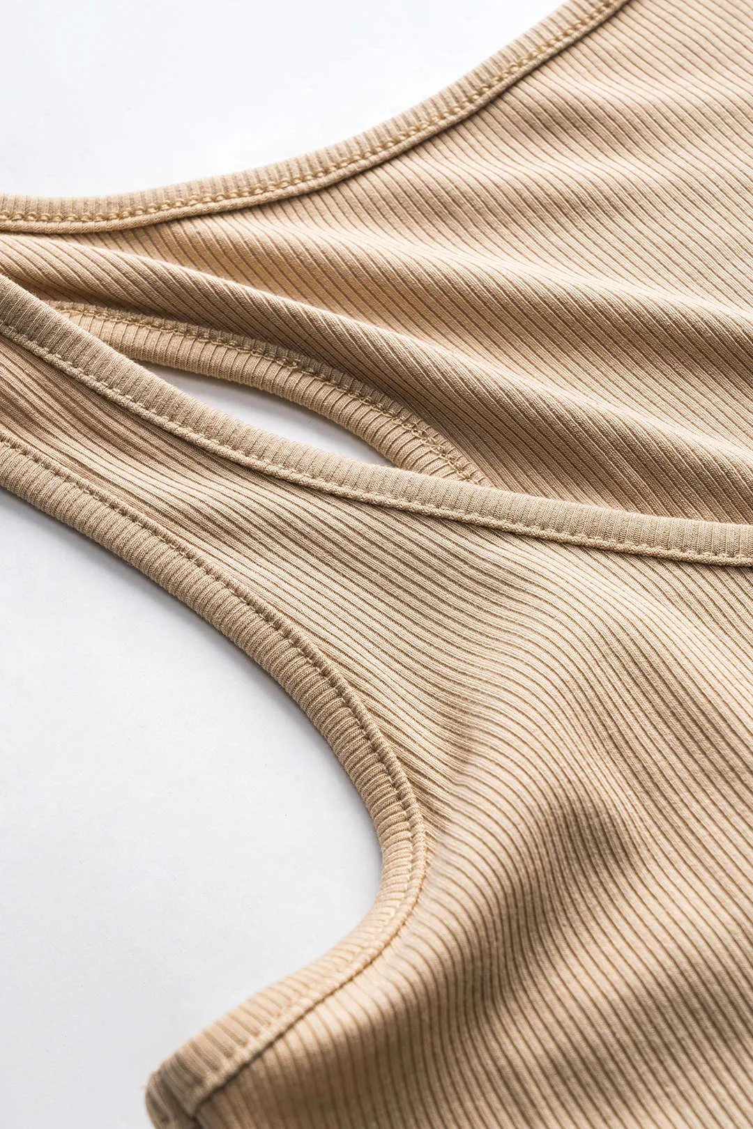 Grundlæggende solid ærmeløs bodysuit sold by Micas product image thumbnail 3