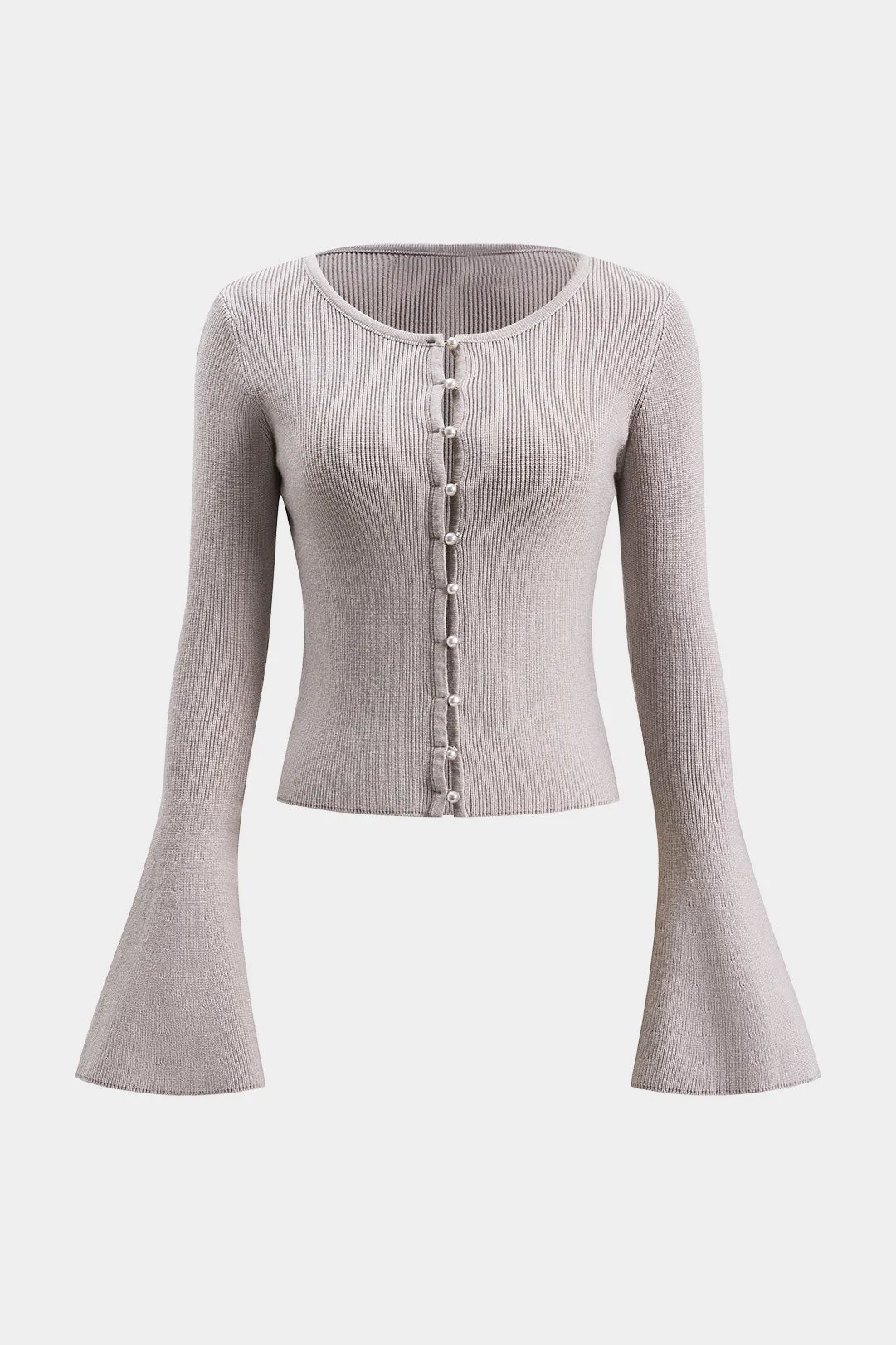 Perle knap klokke ærme top og cami top og nederdel sæt sold by Micas product image thumbnail 4