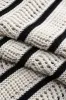 Knit Contrast Stripe Button Vest sold by Micas