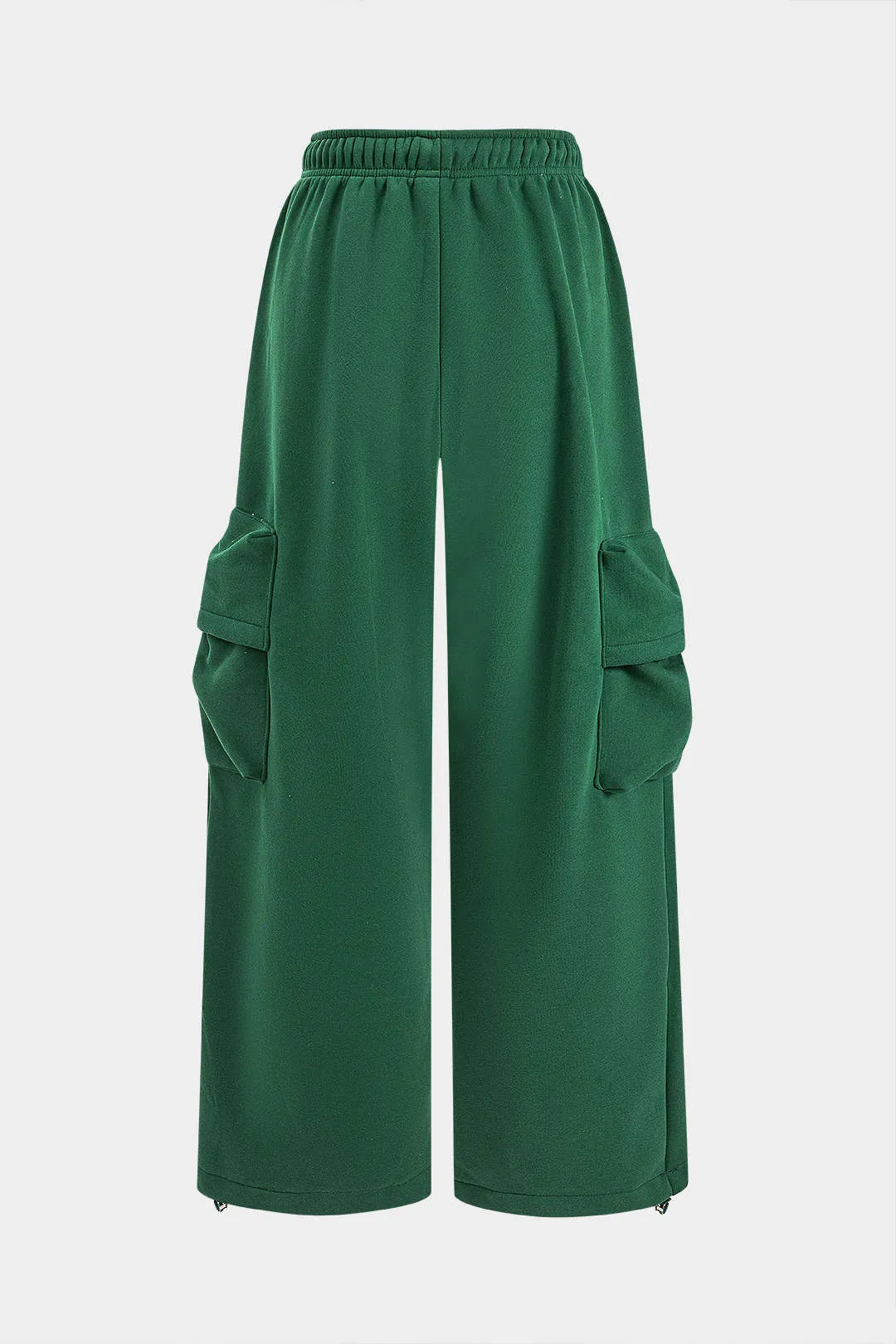 Kontrast Ruched Tie Front Pocket Bukser sold by Micas product image thumbnail 2