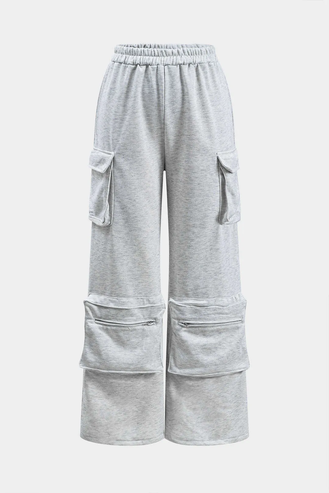 Ruched Pocket Zipper Wide Ben Bukser sold by Micas