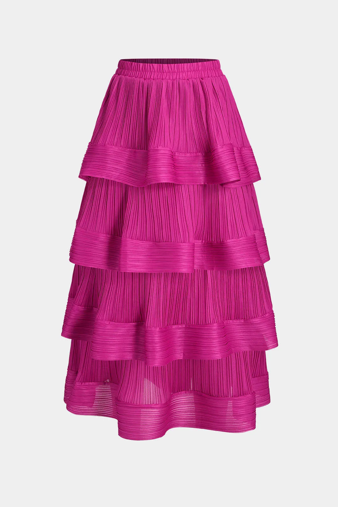 Pleated Ruffle Skirt sold by Micas
