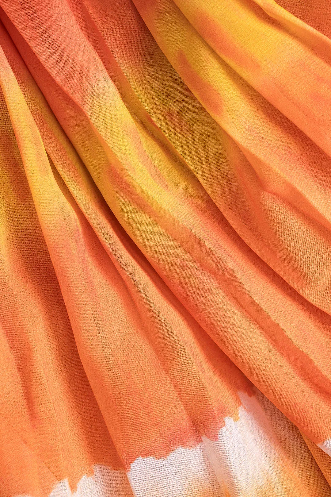 Ombre Print Chiffon Ruched Rackless V-hals i ét stykke badedragt sold by Micas product image thumbnail 4