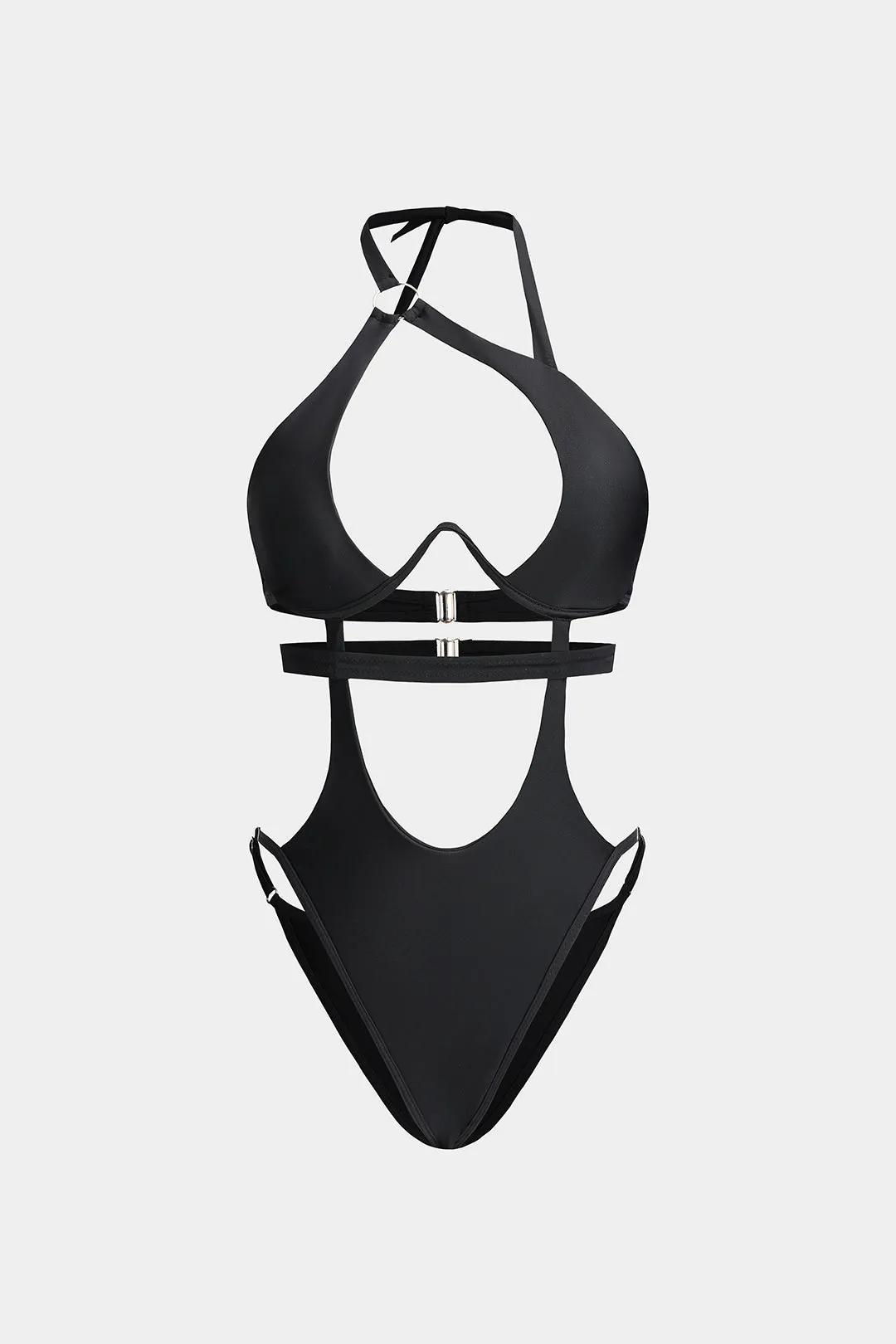 Cut Out Strappy One-Piece Swimsuit sold by Micas product image thumbnail 2