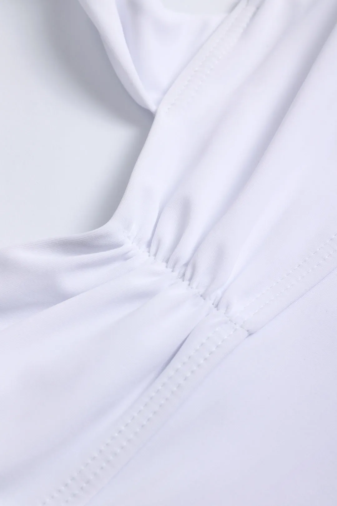 Metallisk Ruched udskåret badedragt i ét stykke sold by Micas product image thumbnail 4