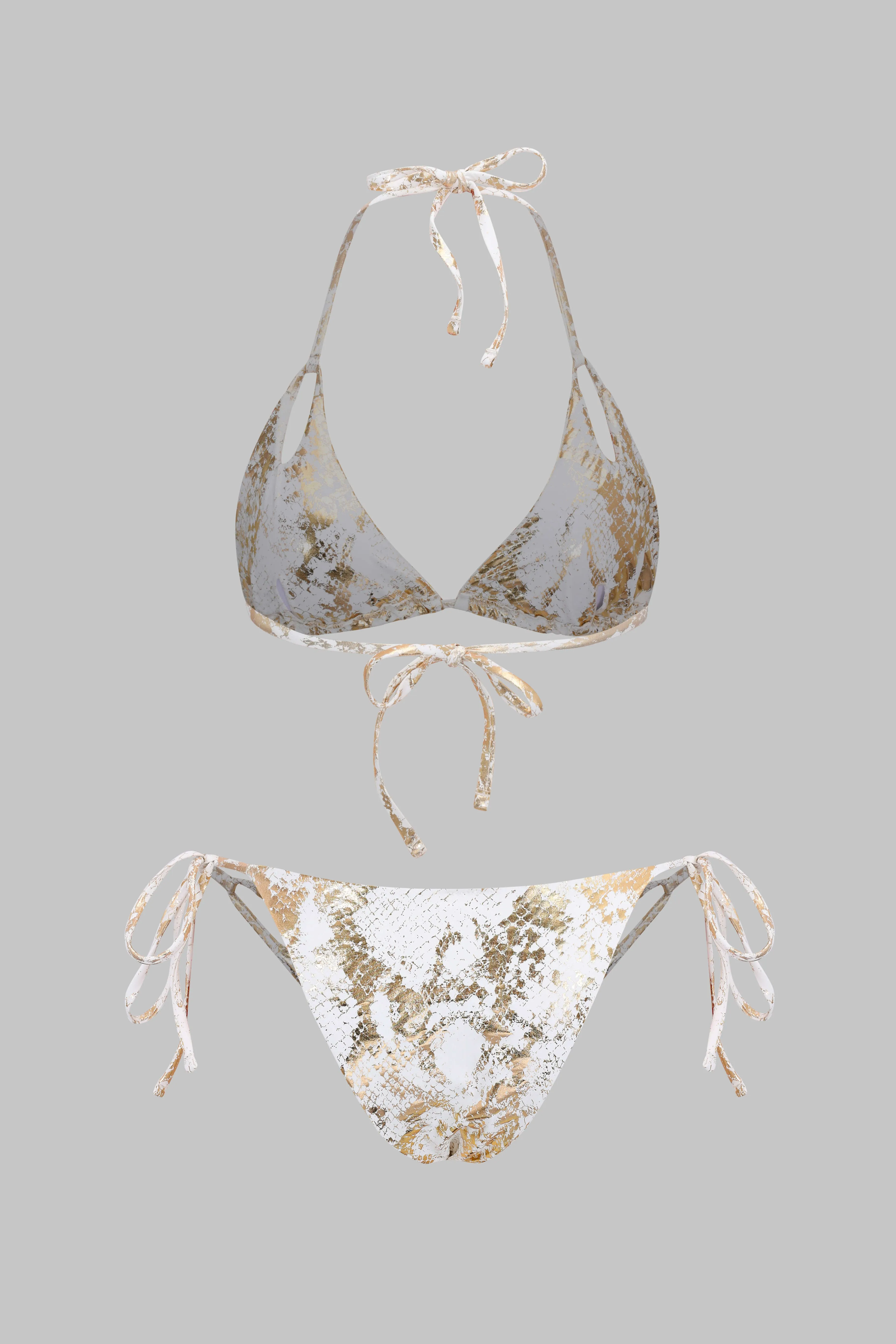 Folieprint udskåret bindingsbikini-sæt sold by Micas product image thumbnail 2