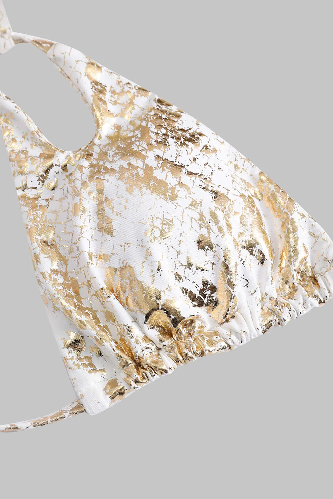 Folieprint udskåret bindingsbikini-sæt sold by Micas product image thumbnail 3