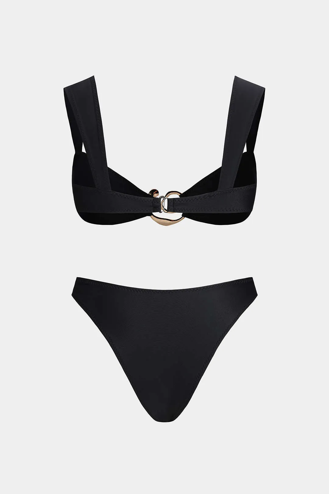 Metallisk Ruched Bikini Set sold by Micas product image thumbnail 2