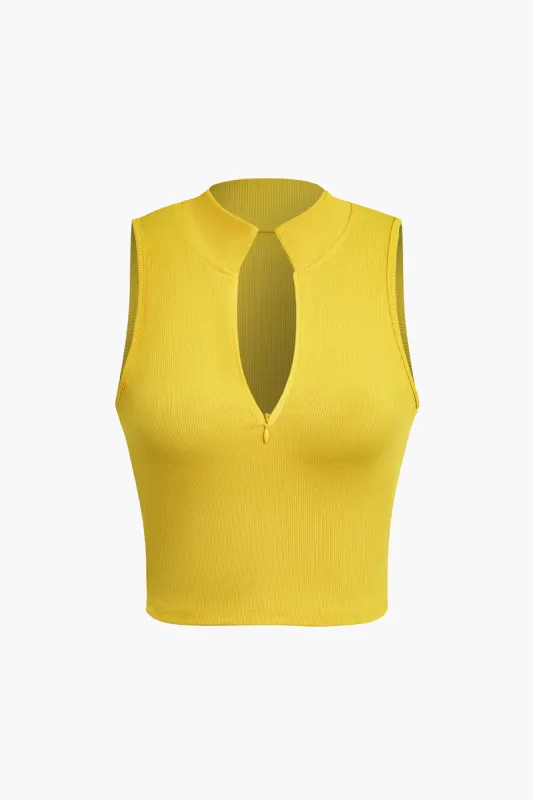 Solid lynlås tank top sold by Micas