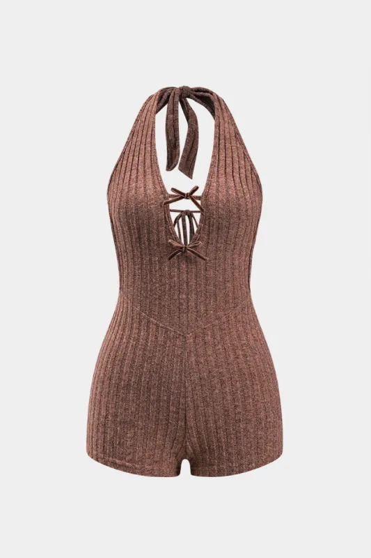 Sløjfe sammen bagløs romper sold by Micas