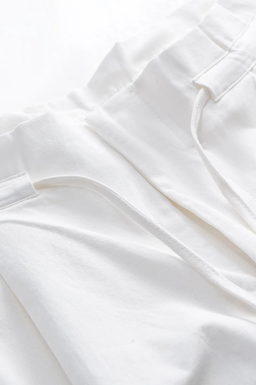 Linned plisseret slips foran shorts sold by Micas product image thumbnail 4