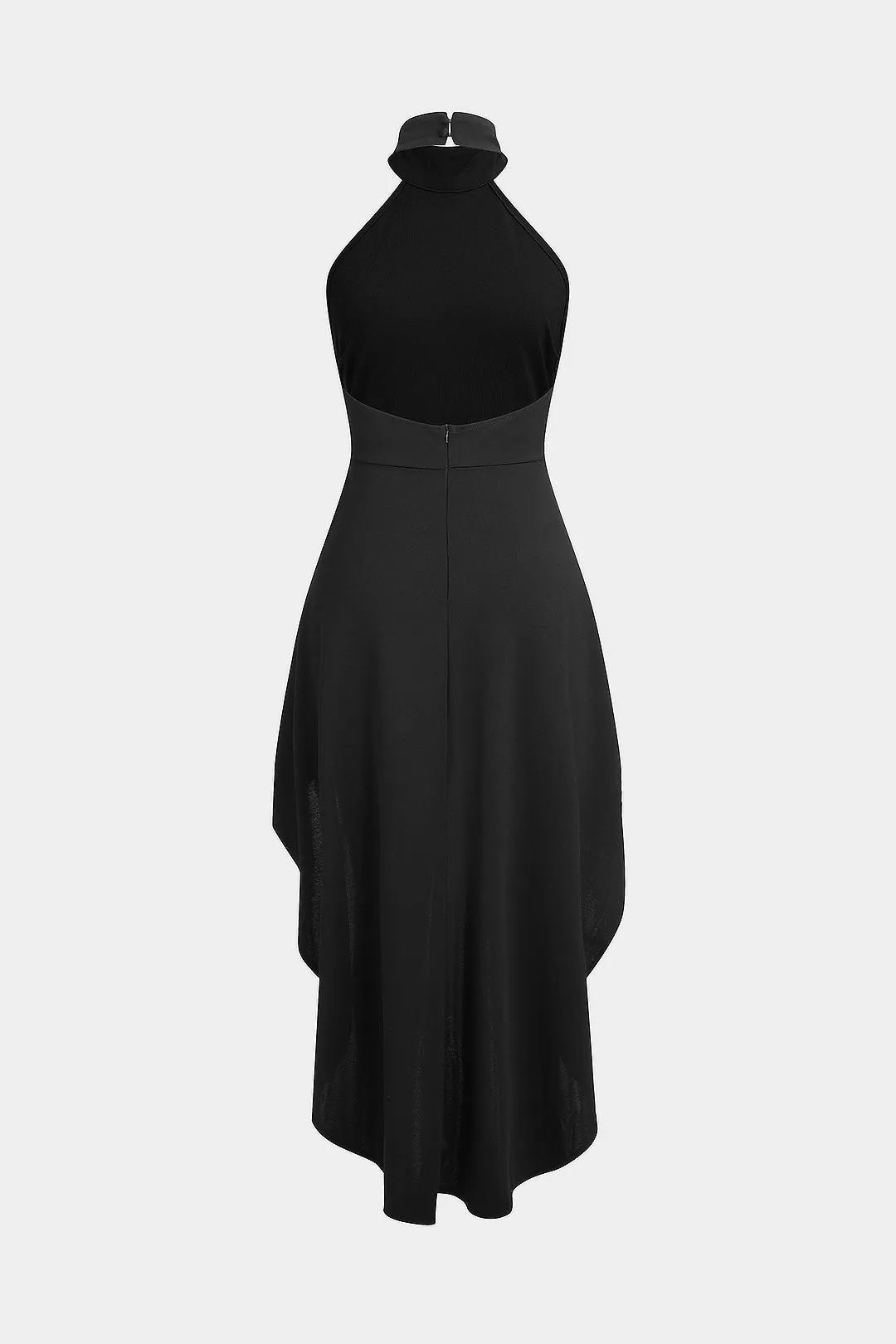 Lynlås rygfri top og plisserede brede benbukser sæt sold by Micas product image thumbnail 4