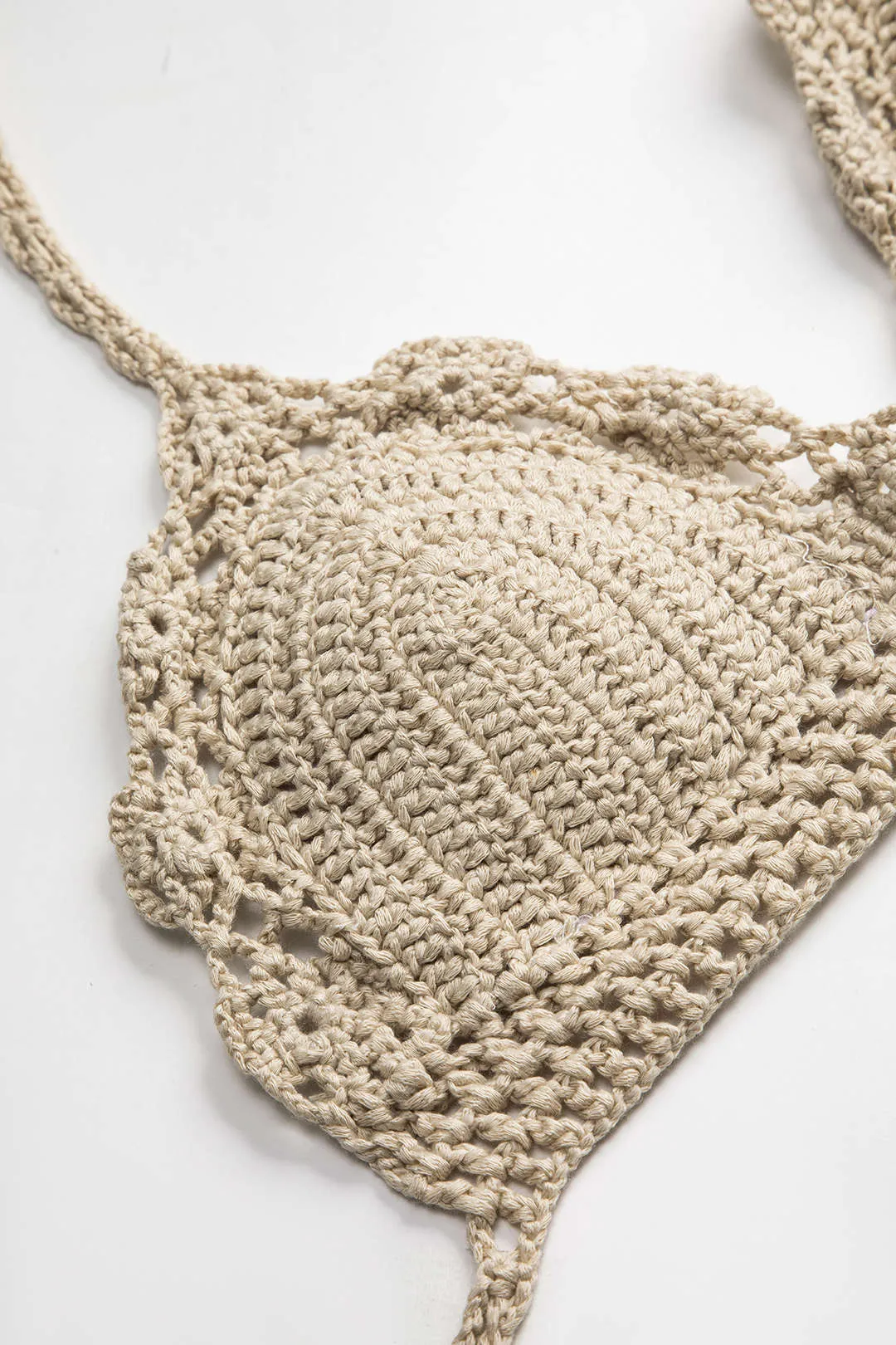 Strikbindskæret bikini -sæt sold by Micas product image thumbnail 5