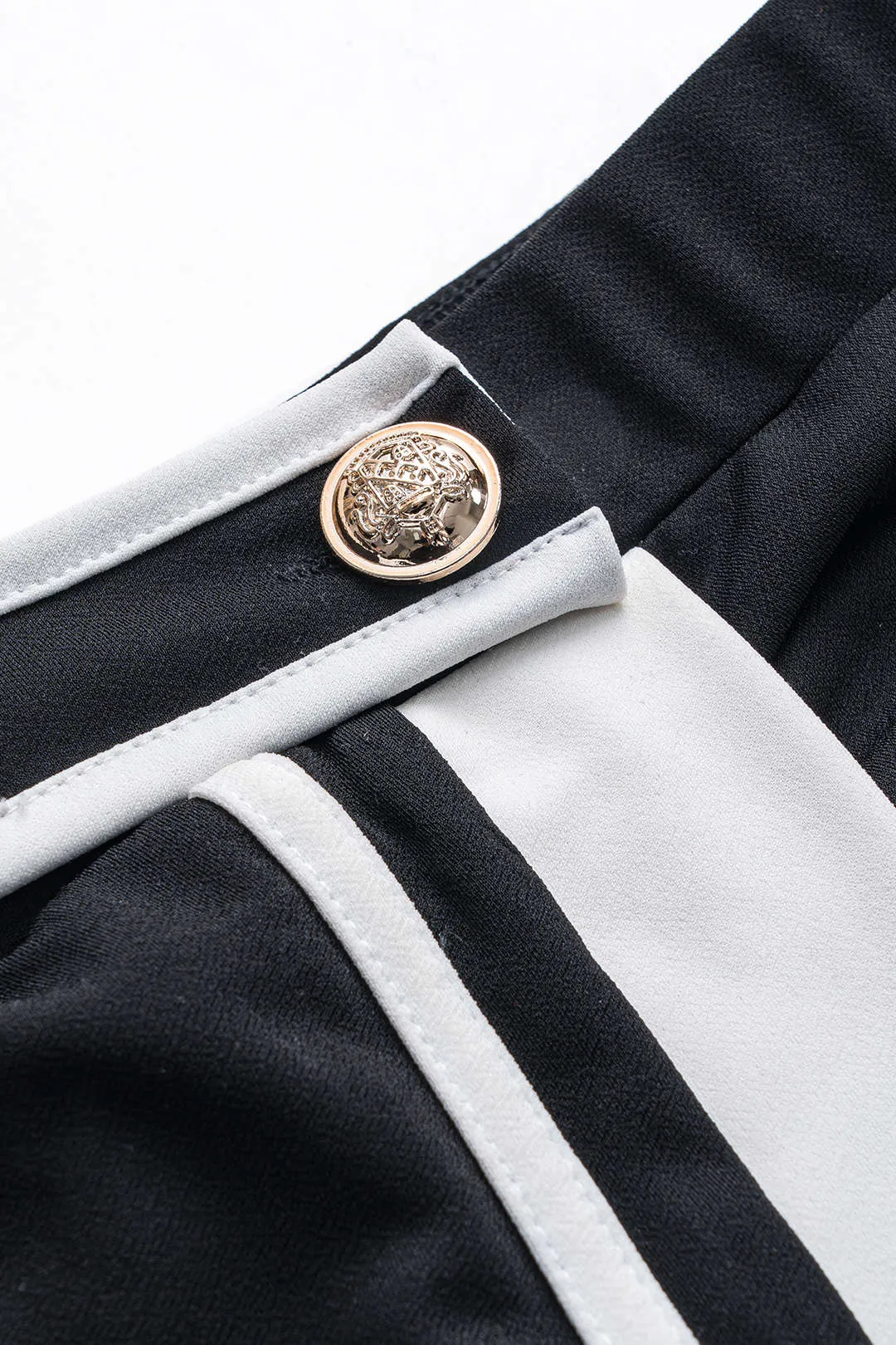 Kontrast asymmetrisk knap Stropløs jumpsuit sold by Micas product image thumbnail 4