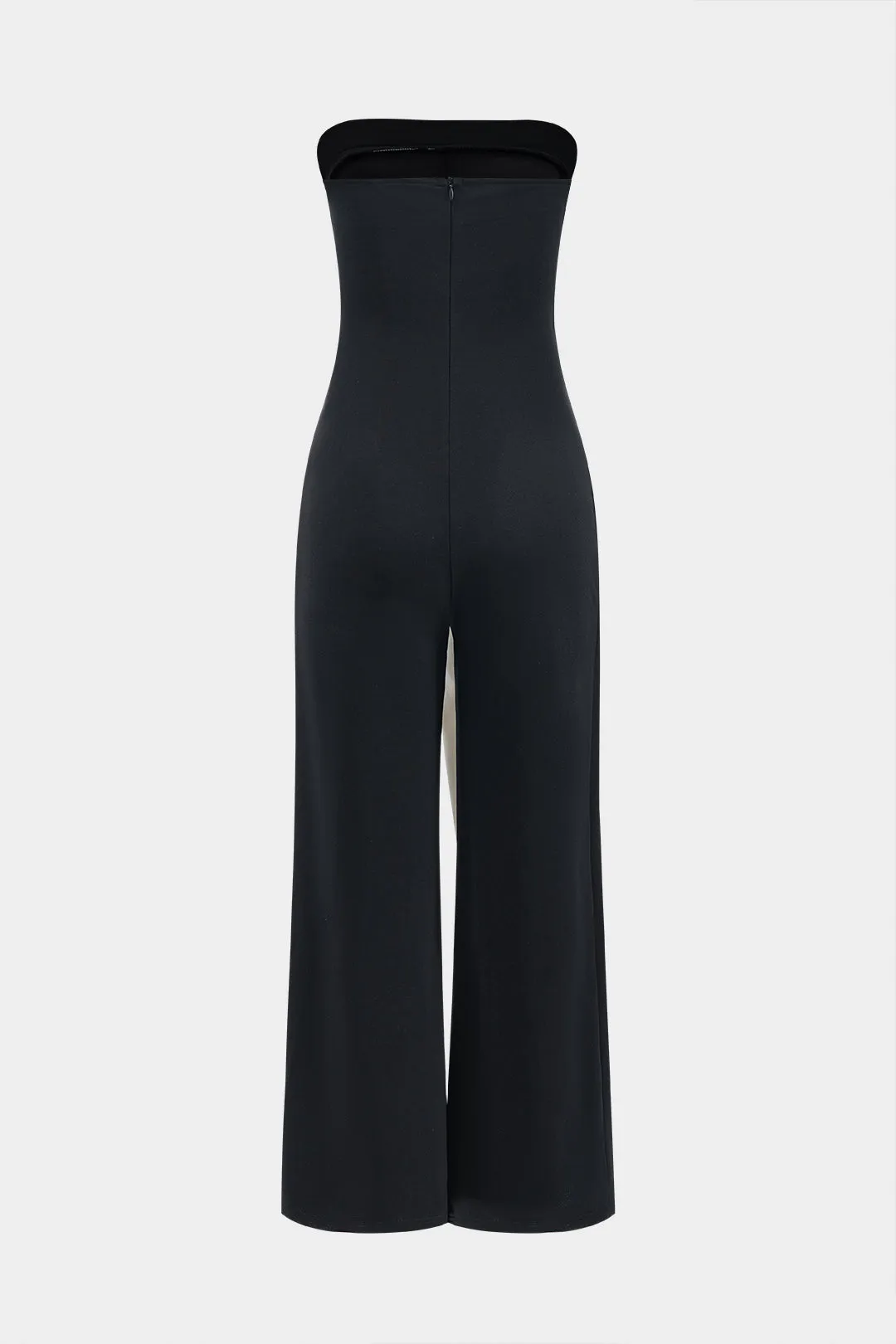 Kontrast asymmetrisk knap Stropløs jumpsuit sold by Micas product image thumbnail 3