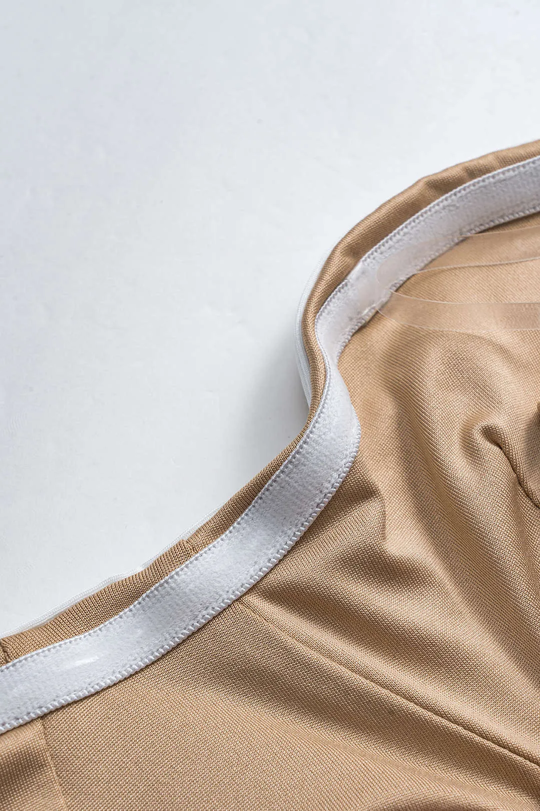 Kontrast lynlås bustier korsetrør top sold by Micas product image thumbnail 4