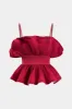 Plisseret slip cami top sold by Micas