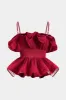 Plisseret slip cami top sold by Micas