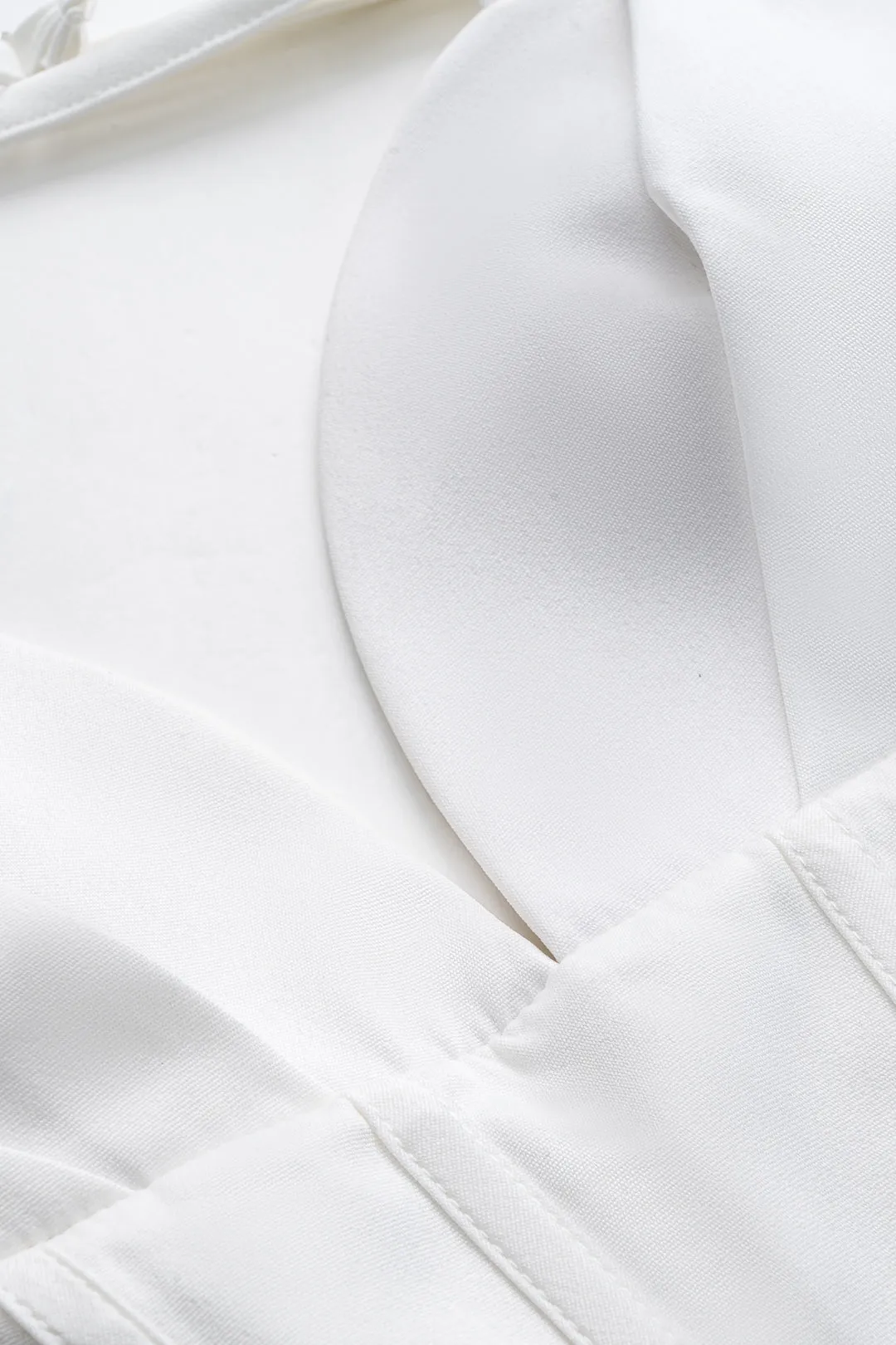 Plisset bustier korset lynlås maxi kjole sold by Micas product image thumbnail 3