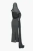 Backless Slit maxi kjole sold by Micas
