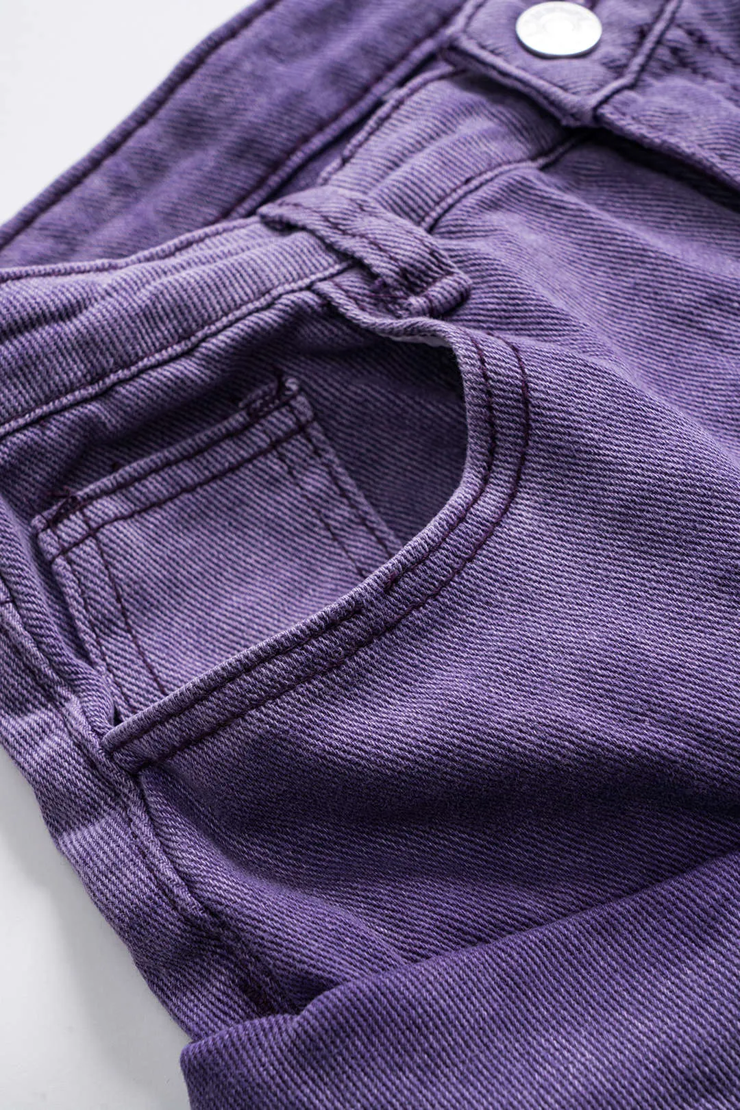 Denim knap klap lomme last jeans sold by Micas product image thumbnail 4