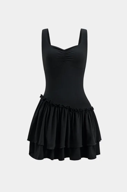 RUCHED TIE Back Mini Dress sold by Micas