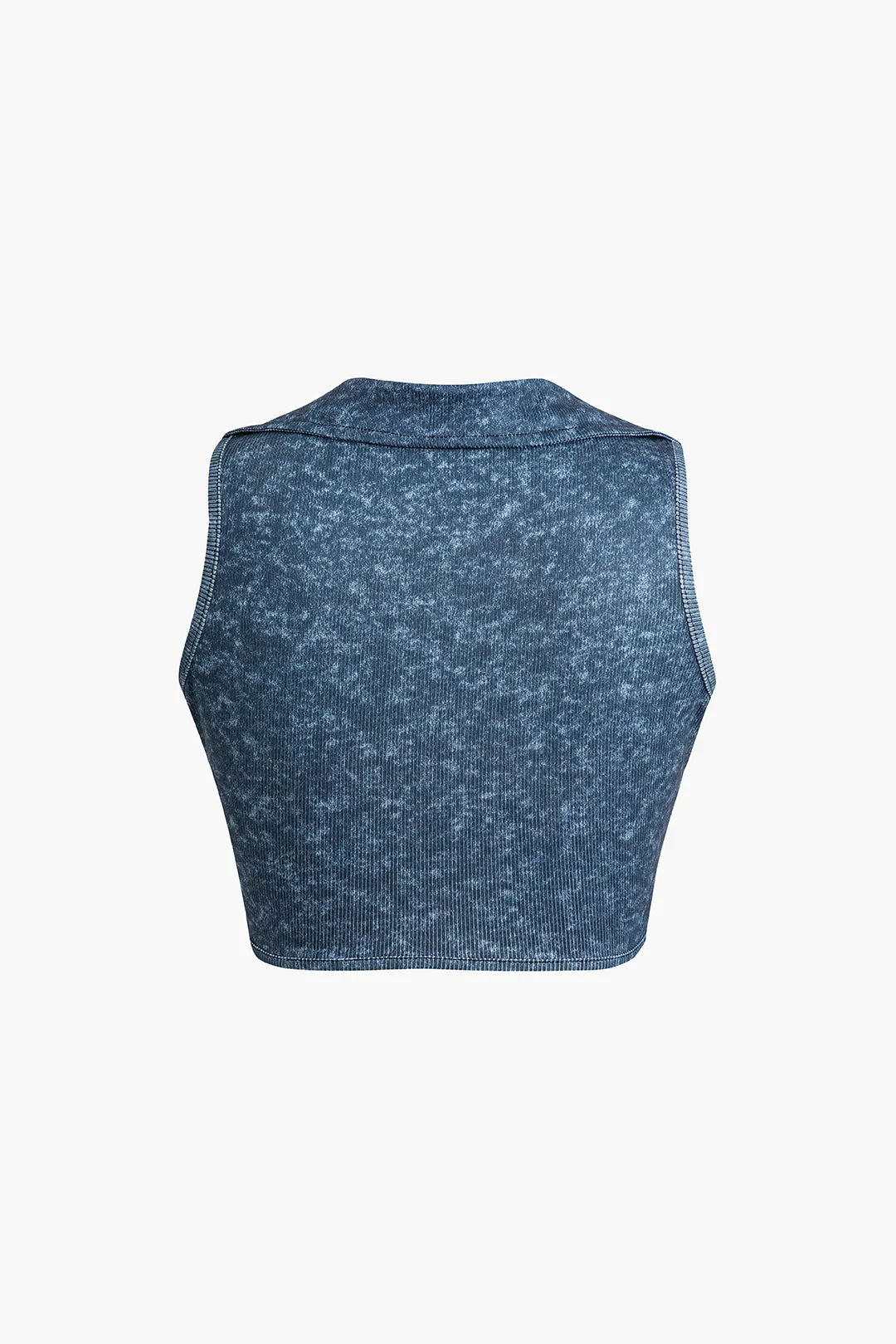 V-hals ærmeløs top og bukser sæt sold by Micas product image thumbnail 3