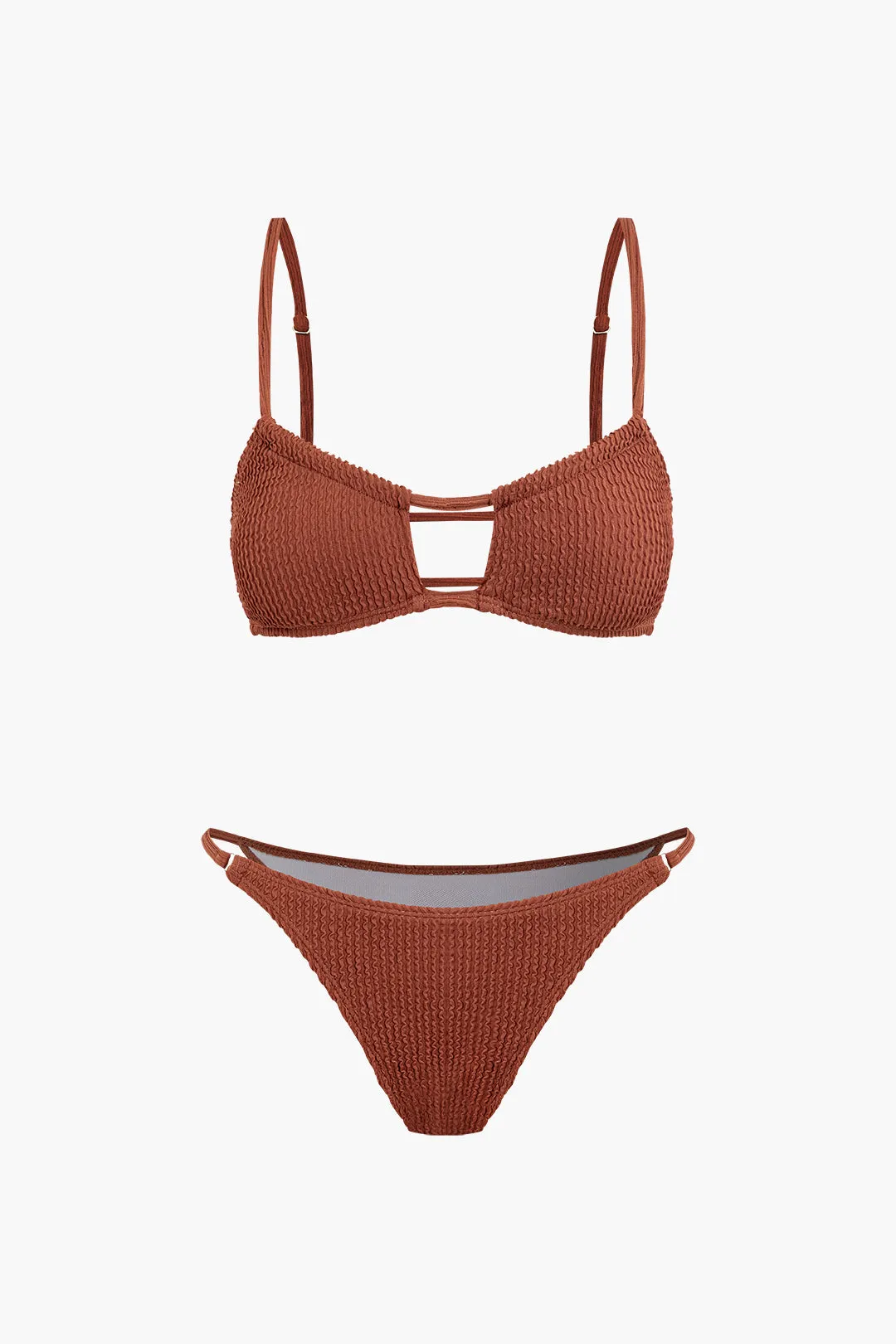 Struktureret udskåret bikini -sæt sold by Micas product image thumbnail 2