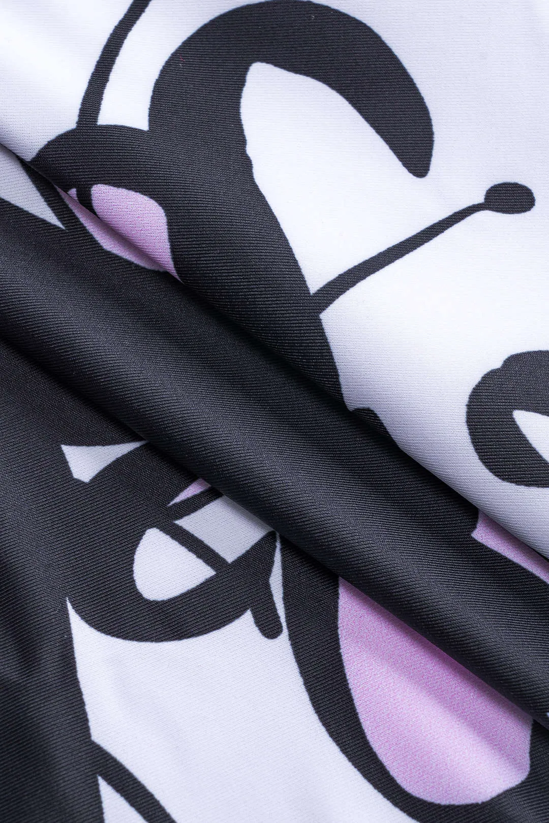 Graffiti print twist knude asymmetrisk mave kontrol i ét stykke badedragt sold by Micas product image thumbnail 3