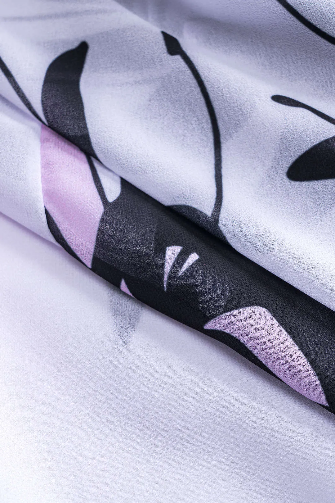 Graffiti Print Tie Knot Pants Cover Up sold by Micas product image thumbnail 5