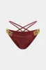Crystal Diamond Metal Decor Bikini Set sold by Micas