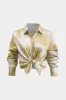 Blomsterprint -knap -shirt og bukser sætter sold by Micas