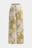 Blomsterprint -knap -shirt og bukser sætter sold by Micas