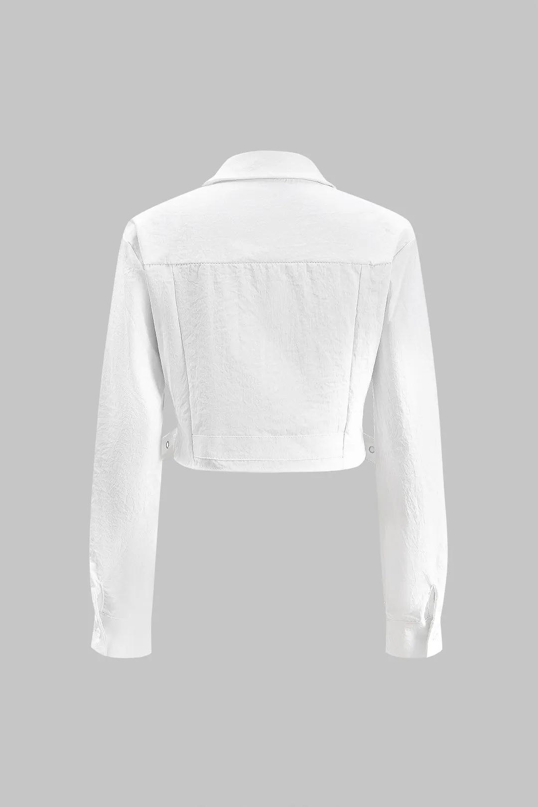 Krydset bæltet langærmet skjorte sold by Micas product image thumbnail 2