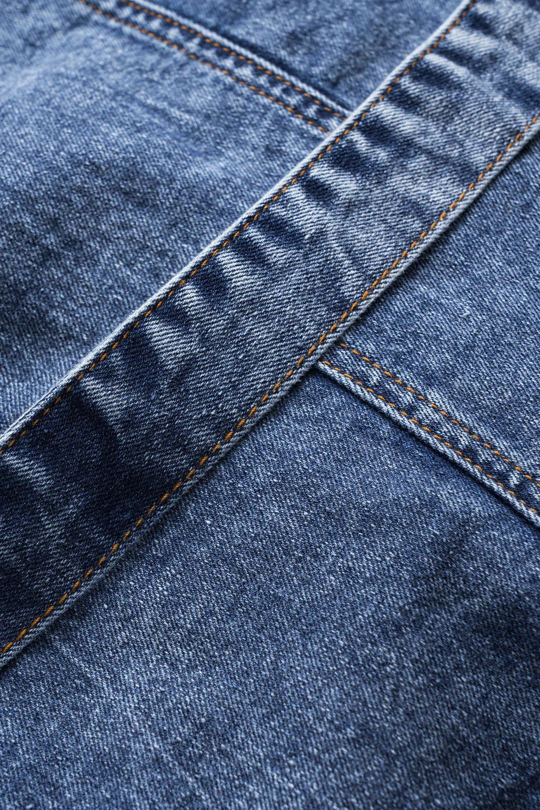 Denim lynlås ærmeløs romper sold by Micas product image thumbnail 5