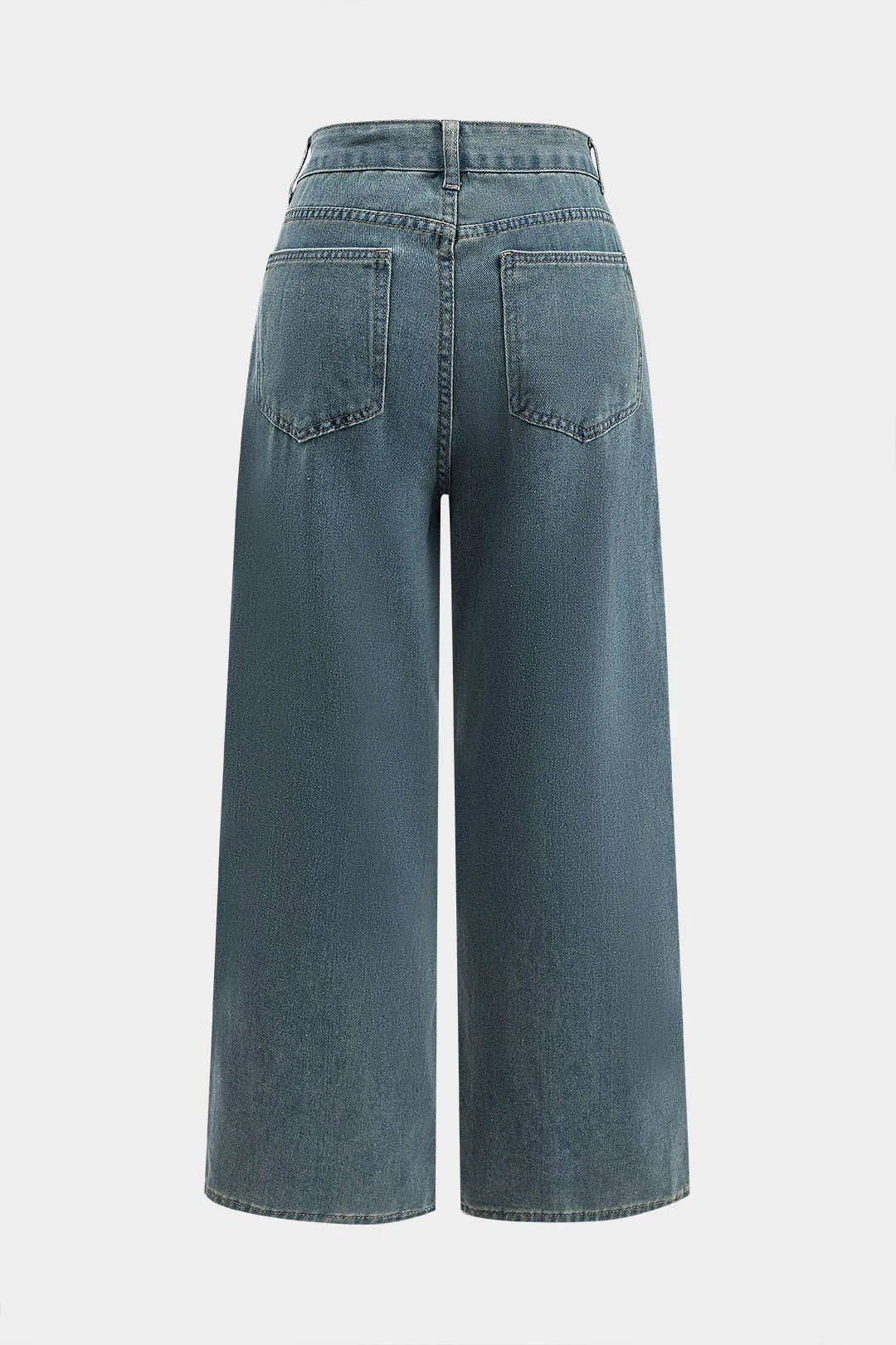 Farveblok brede ben jeans sold by Micas product image thumbnail 2