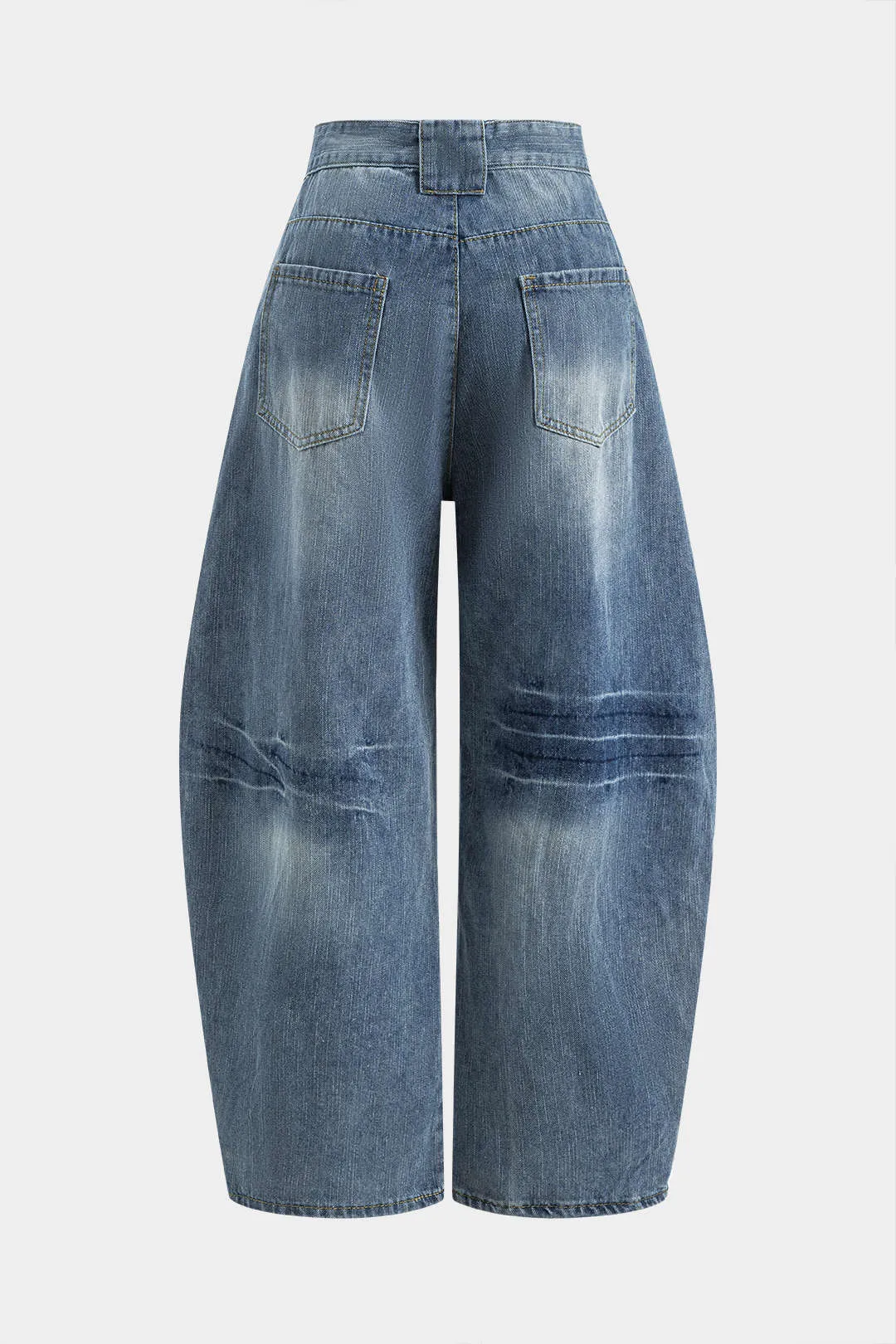 Denim brede ben tønde jeans sold by Micas product image thumbnail 2