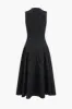 Sleeveless Ruched Zipper Maxi Dress sold by Micas